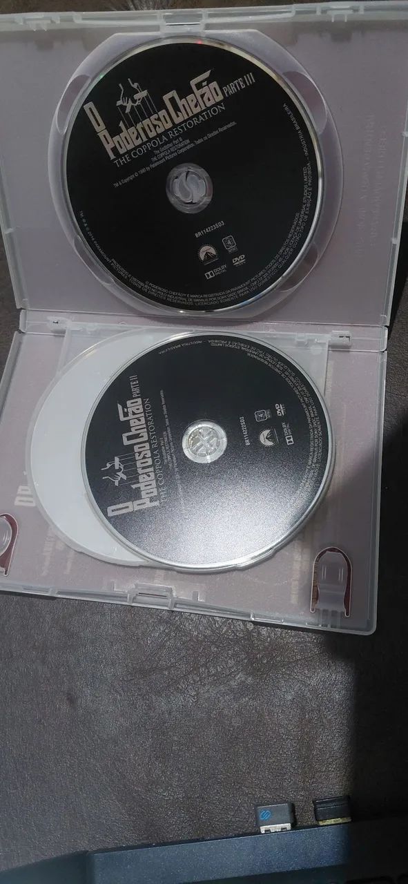 Box DVD O Poderoso Chefão - Trilogia The Coppola Restoration (3 DVDs) Original - Foto 4