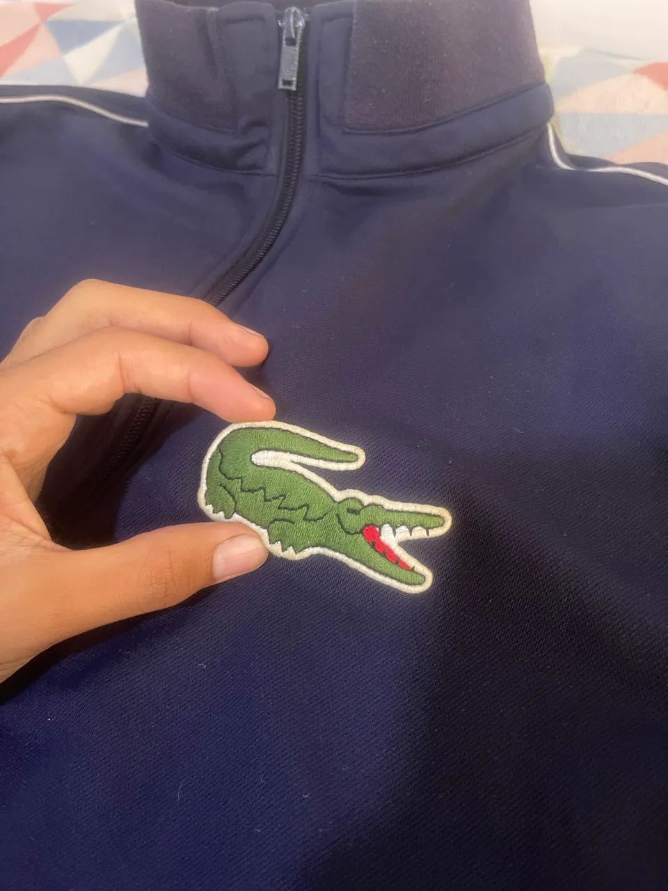 Jaqueta Lacoste Track rara (original) - Foto 4