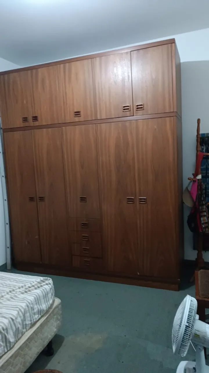 guarda roupa imbuia maciça