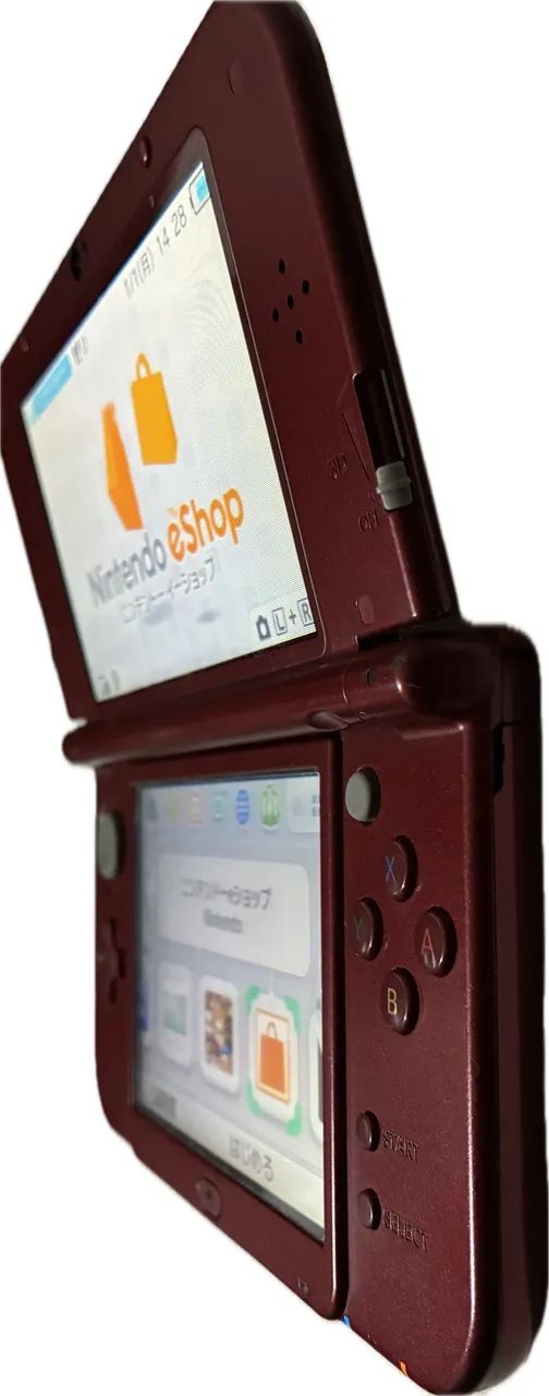 3DS 5000円 New 3Ds XL vermelho jpn bloqueado - Consoles de Vídeo Game