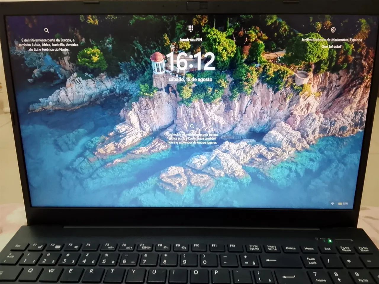 Vendo notebook Vaio NOVO