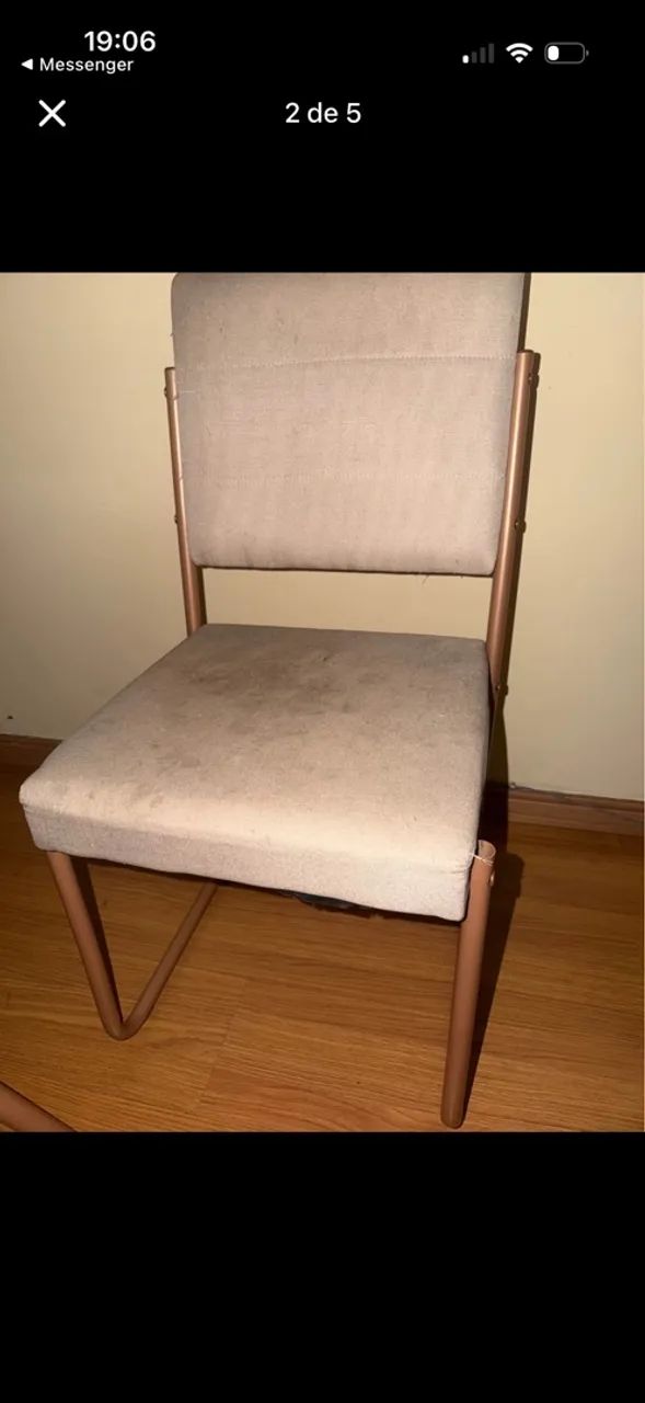 Mesa com 3 cadeiras - Foto 4