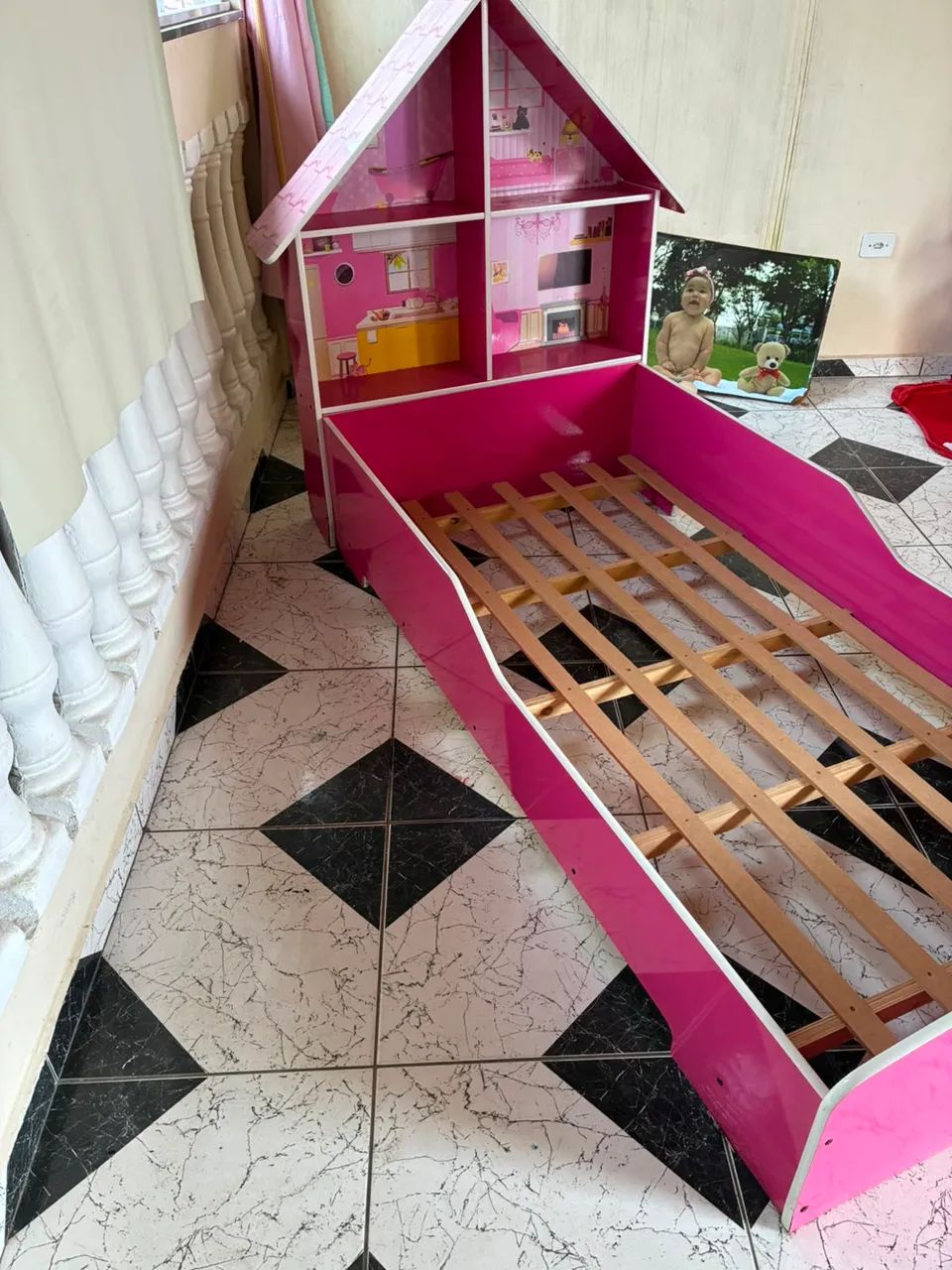 Cama casinha infantil 