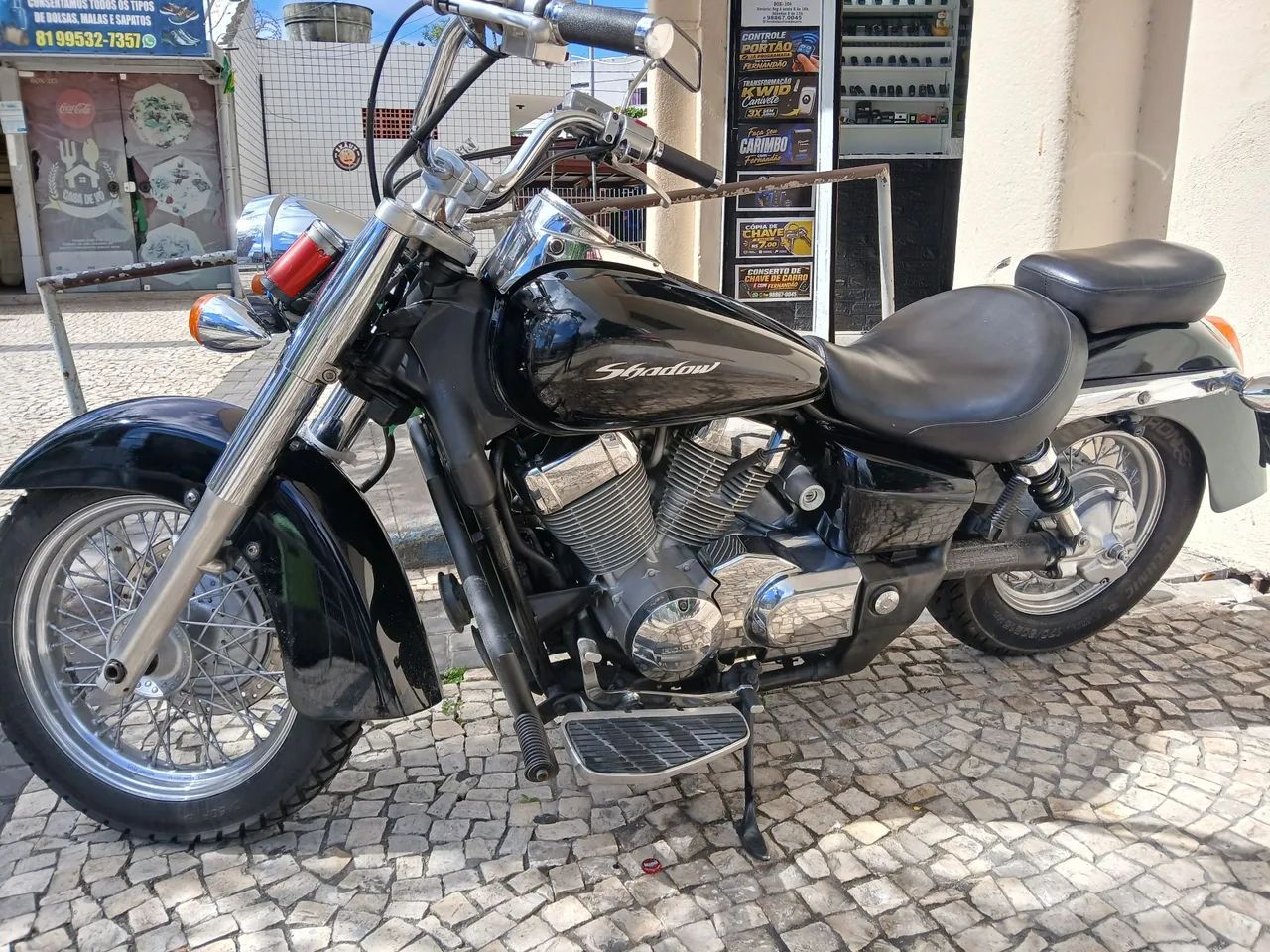 Moto shadow 750 preta - Foto 2