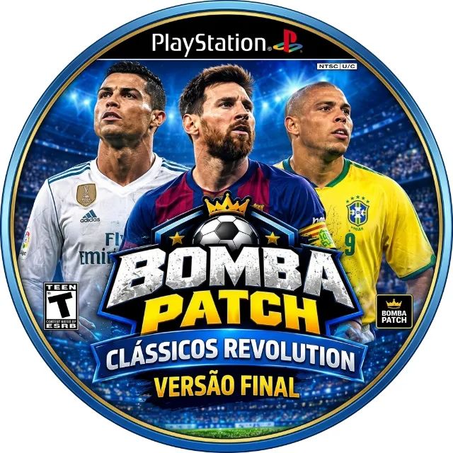 Jogo PS2 Bomba Patch - Clássicos Revolution (Versão Final)