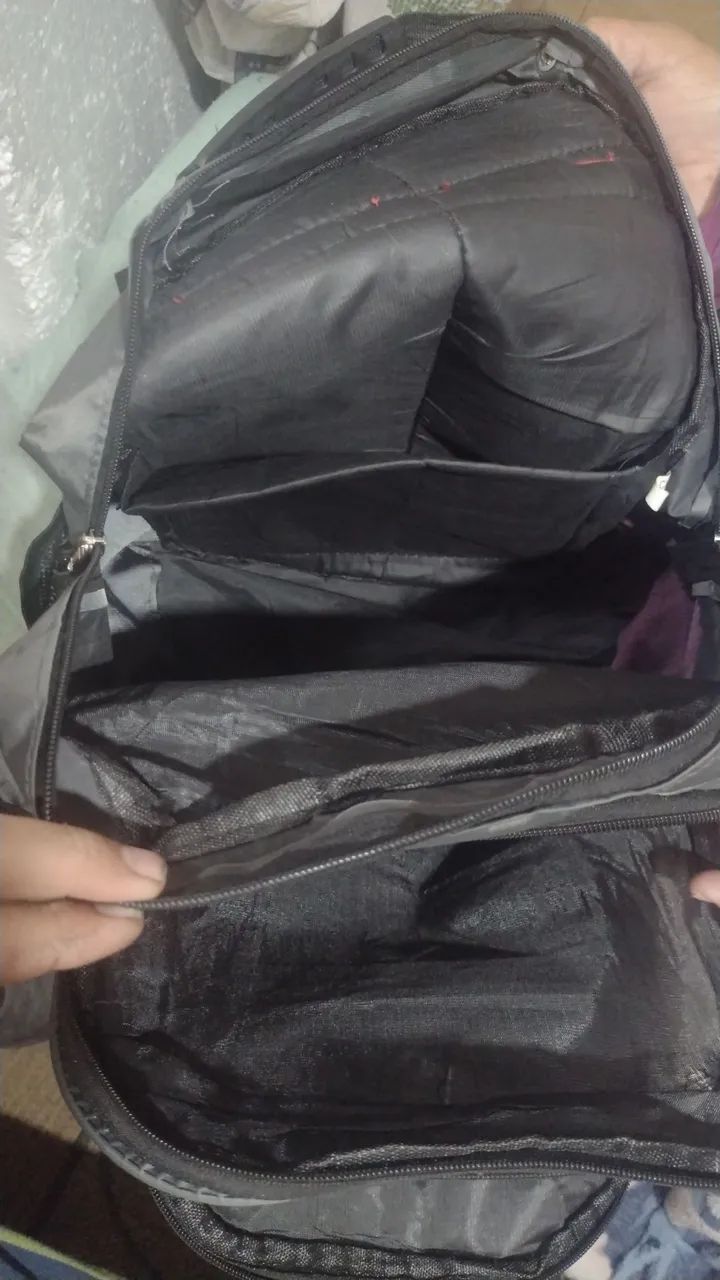 Mochila cinza - Foto 2