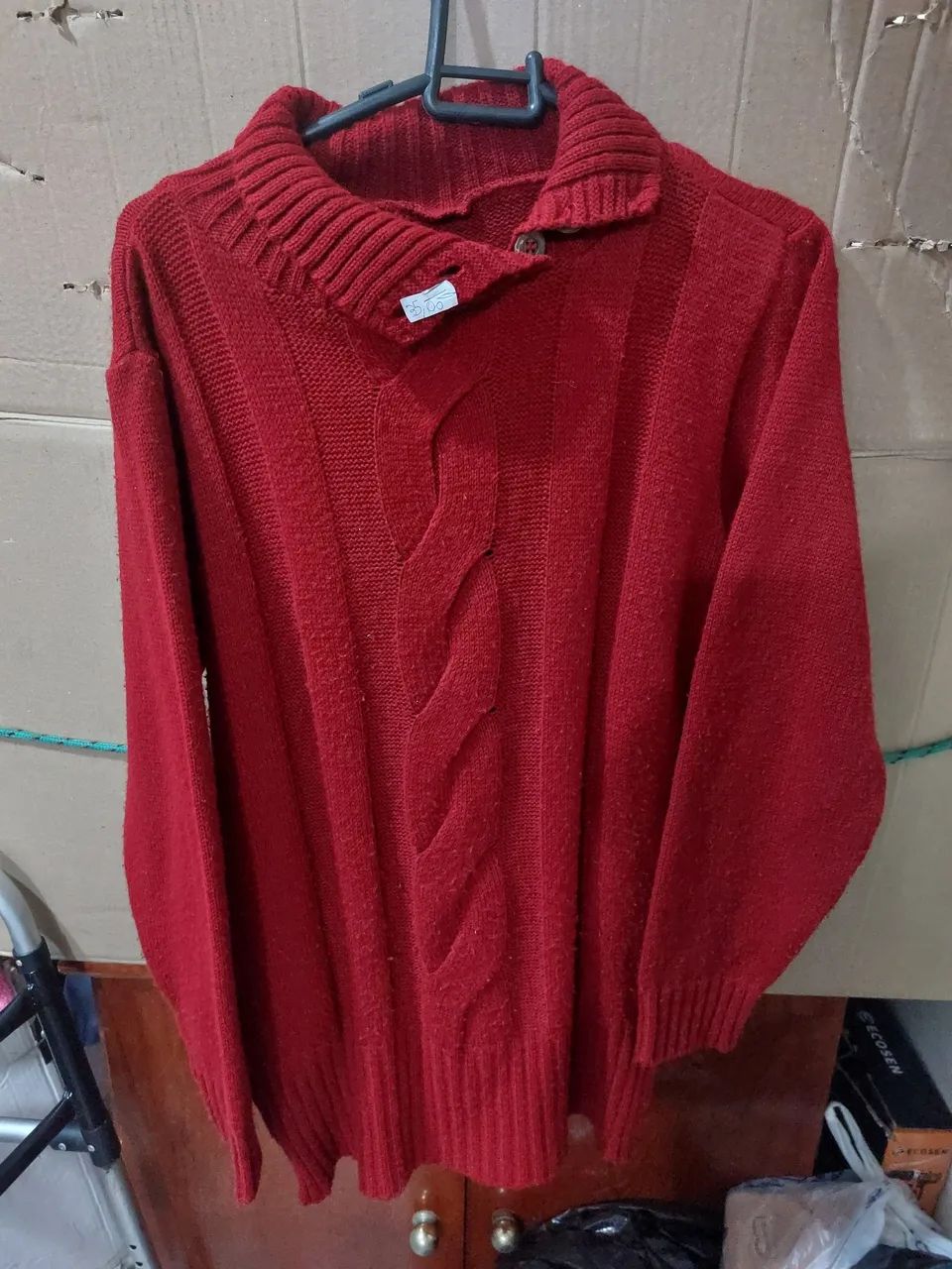 Suéter Vermelho - Tamanho M