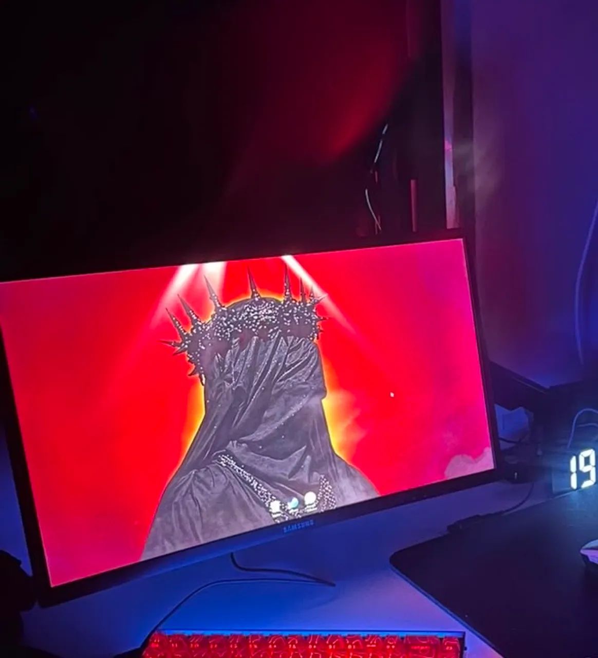 ? MONITOR SAMSUNG 27 CURVO ? 144Hz ? À VENDA ?  ? Samsung 27 polegadas  - Foto 2