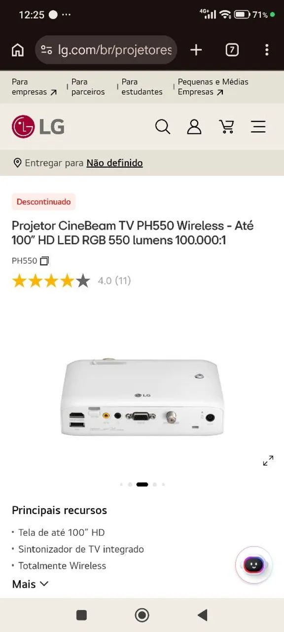 Projetor 