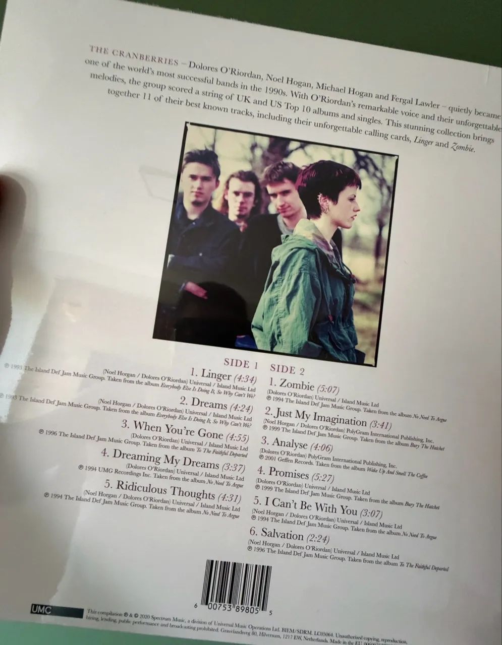 The Cranberries - Dreams Collection LP  - Foto 2