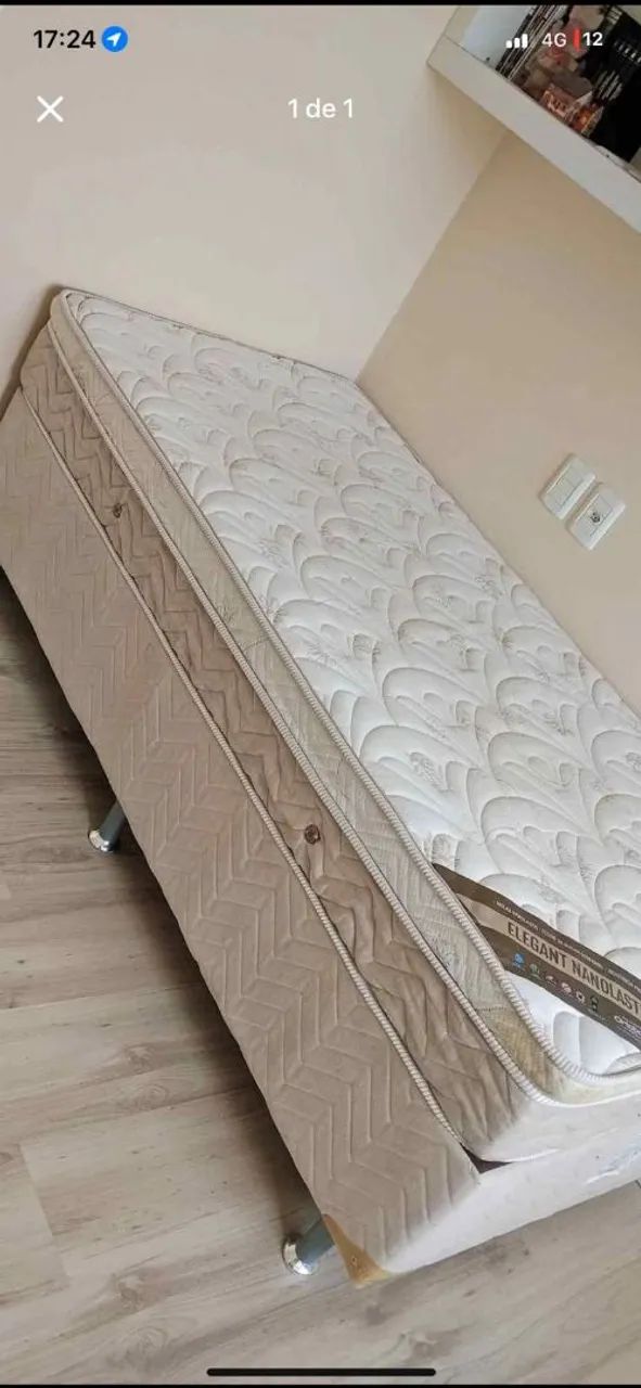 Vendo cama de solteiro 