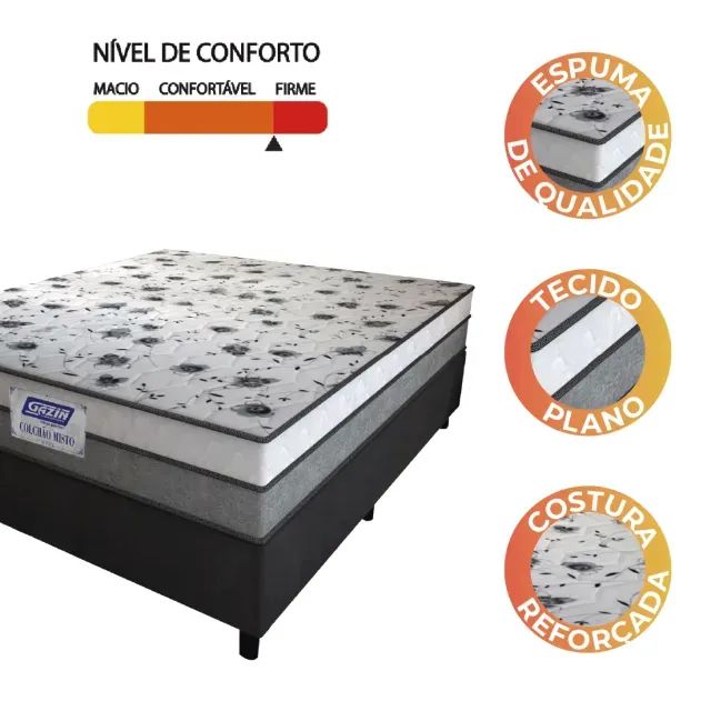 Cama Box Casal Completa Promoção  - Foto 2