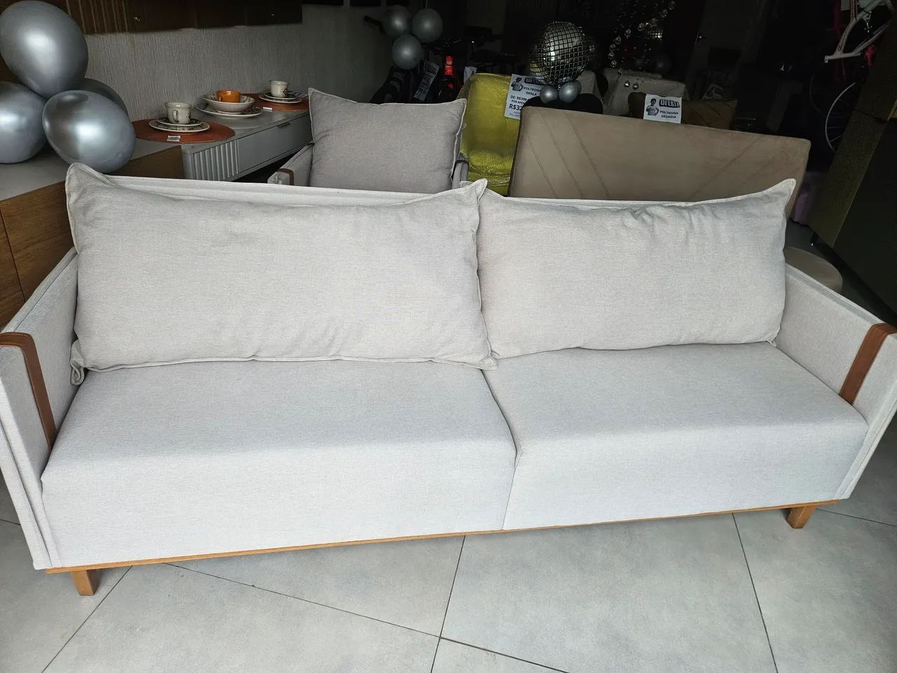 Sofa em linho  - Foto 4