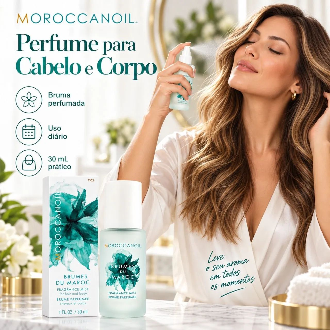 Perfume para cabelo Moroccanoil  - Foto 2
