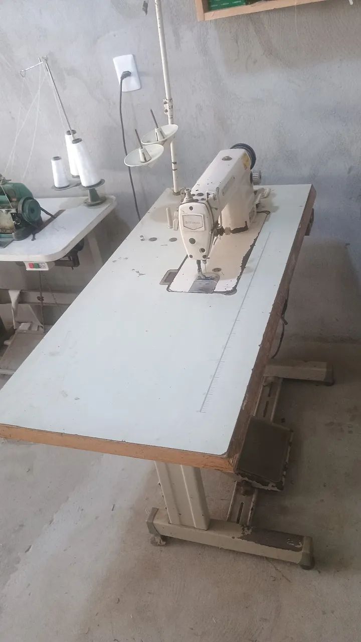 Máquina reta industrial + overloque  - Foto 2