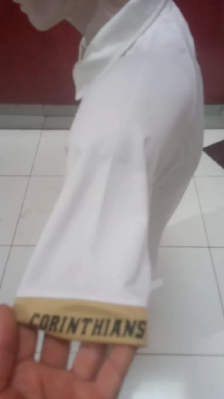 CAMISA POLO CORINTHIANS BLUE BAY LICENCIADA - Foto 5