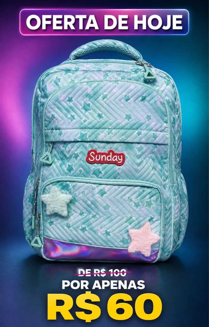 PROMOÇÃO - MOCHILAS Whith - Foto 5