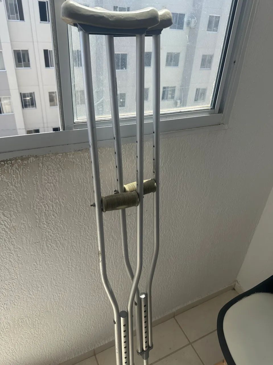 Muletas de alumínio