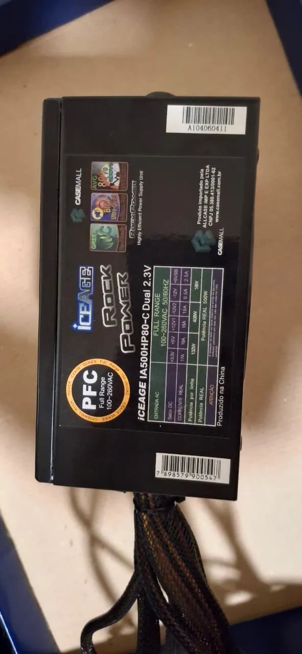 FONTE PC 500W - ICEAGE - Foto 3