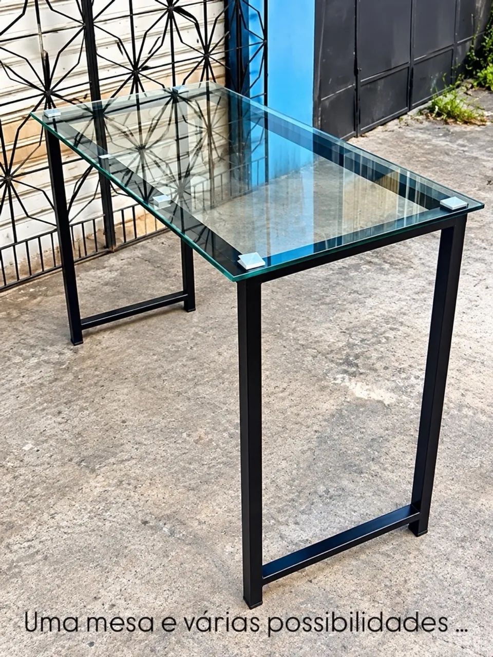Mesa estilo industrial  - Foto 2