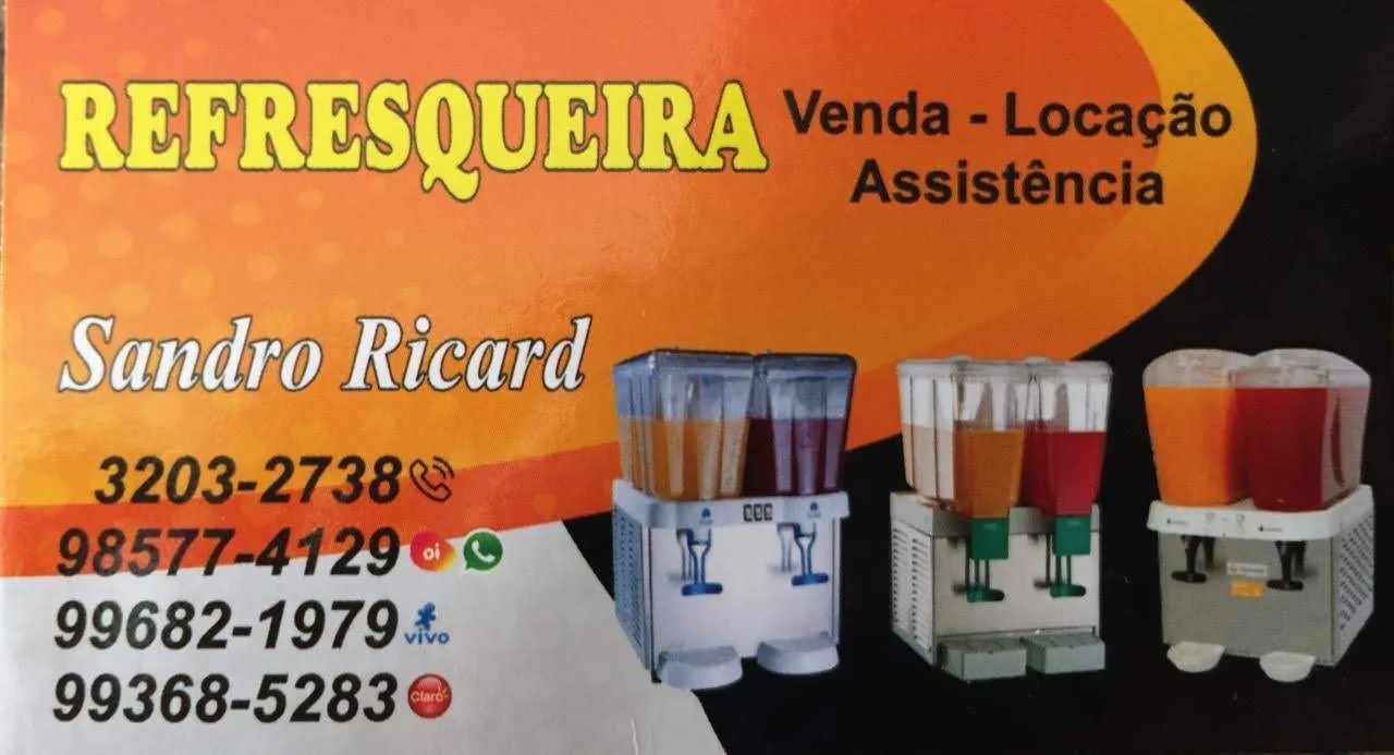 Locação de refresqueira 