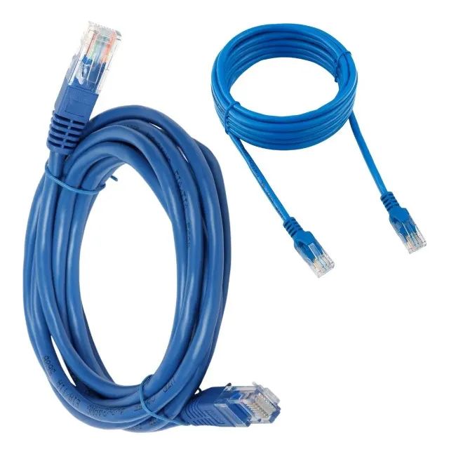 Cabo de Rede RJ45 Cat5 10 Metros Internet - PROMOÇÃO | Fazemos Entrega  - Foto 2