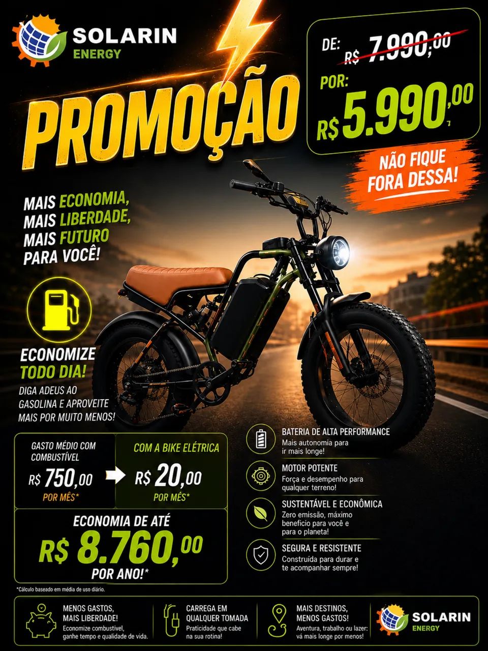 Bike Elétrica 