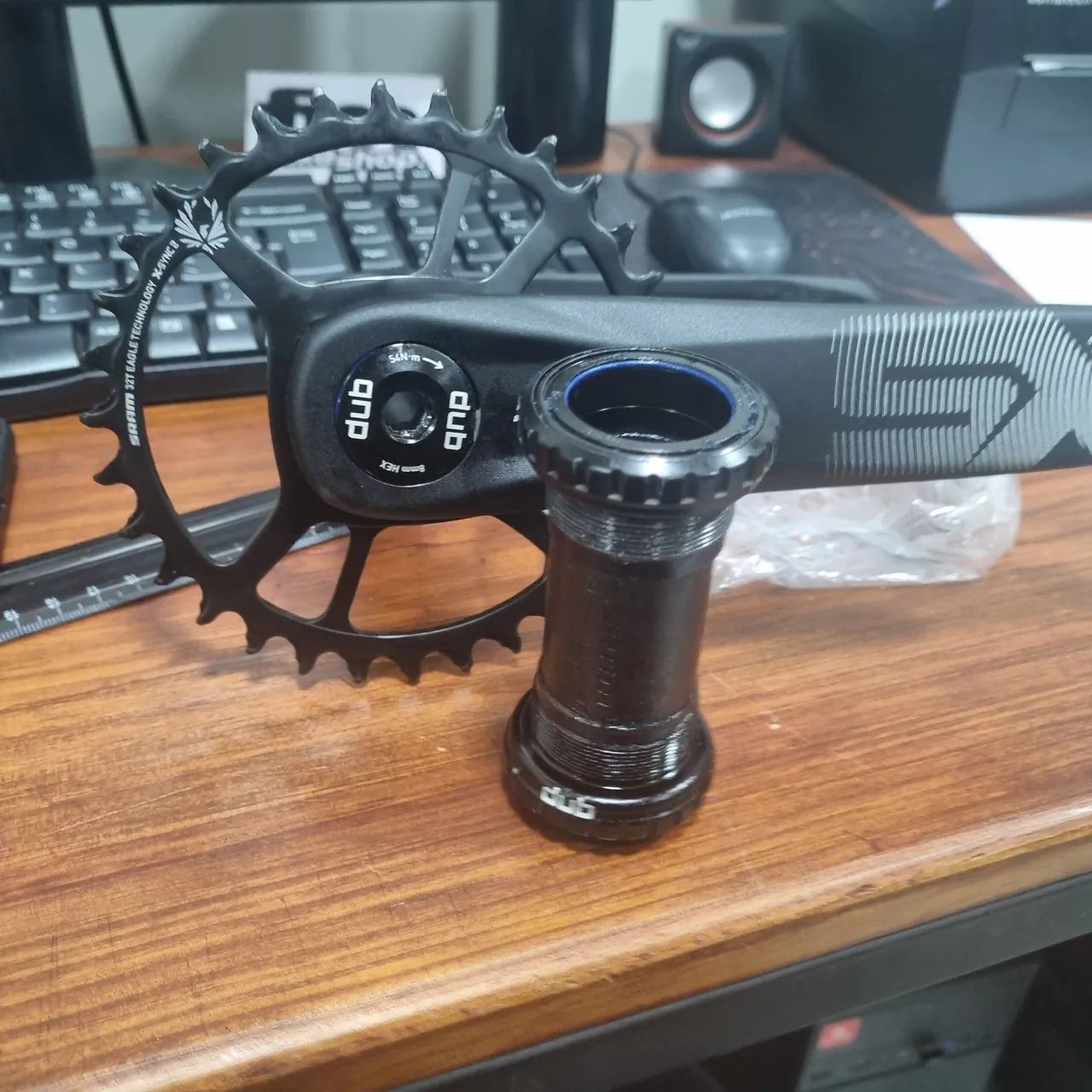 Movimento Central + Pedivela sx dub wide