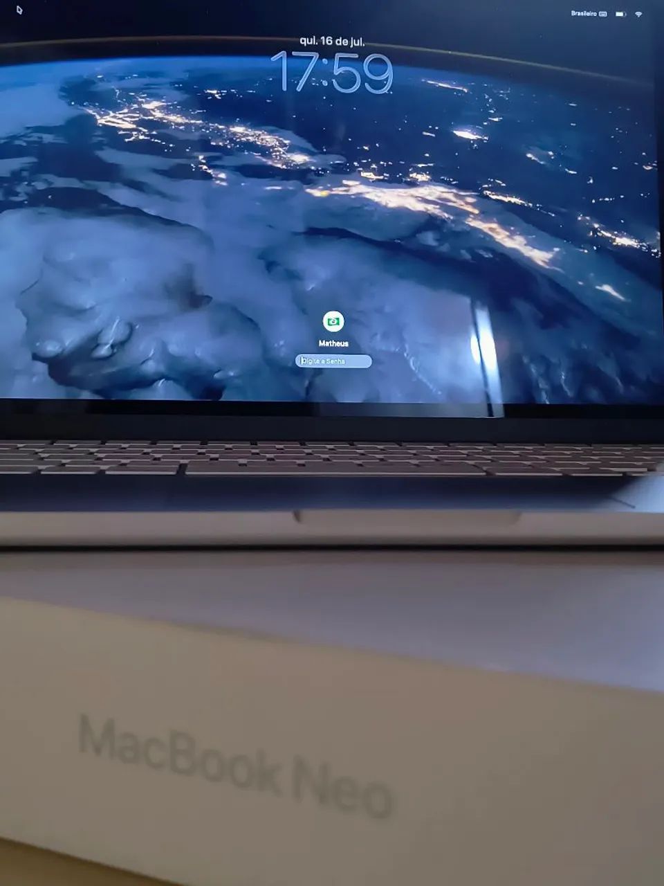 MacBook Neo prata 8/256gb - Foto 3