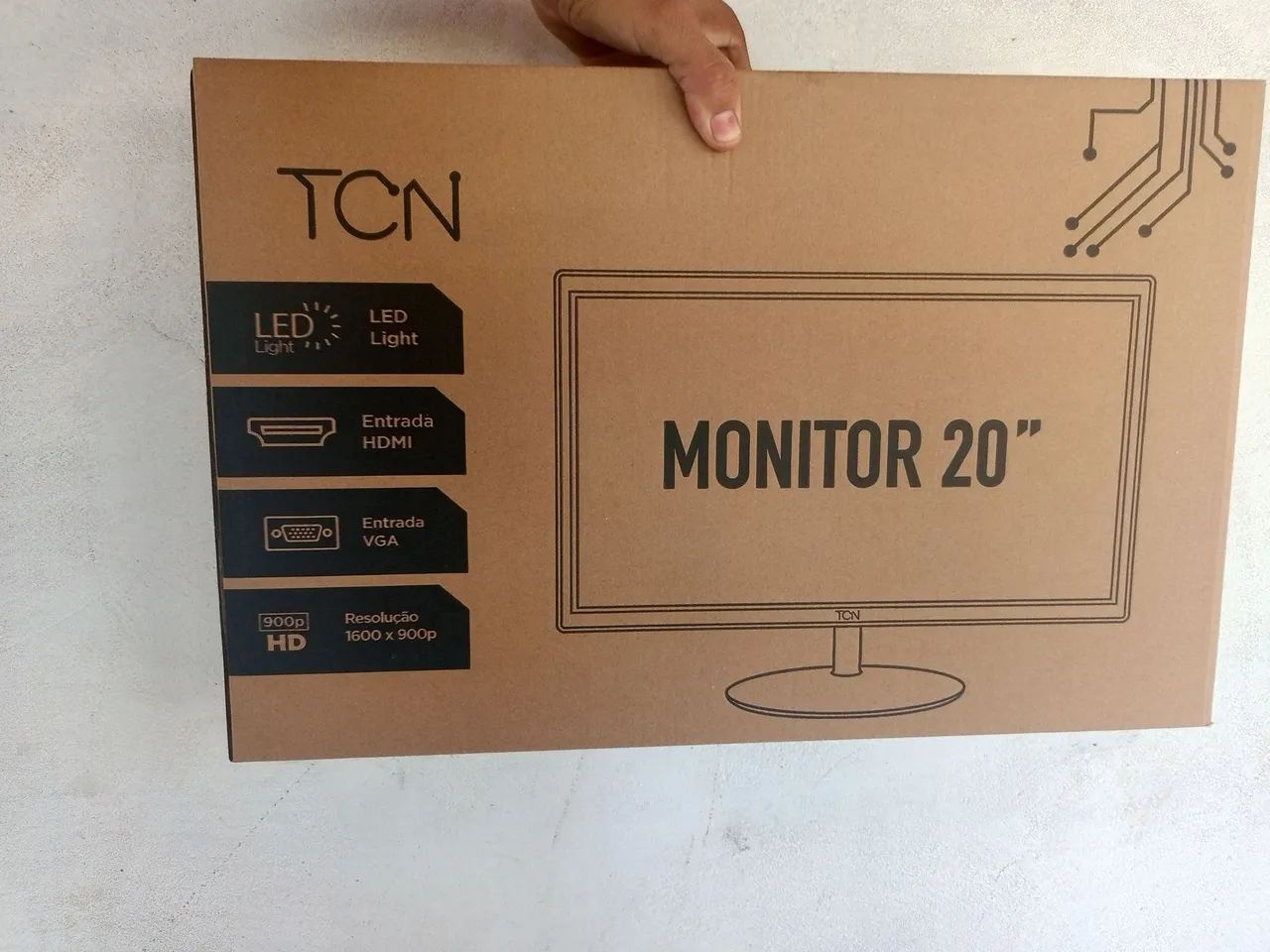 MONITOR 20" 60HZ HD ONEVIEW TCN - Foto 2