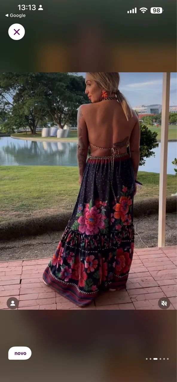 Vestido Farm Florescer  - Foto 2
