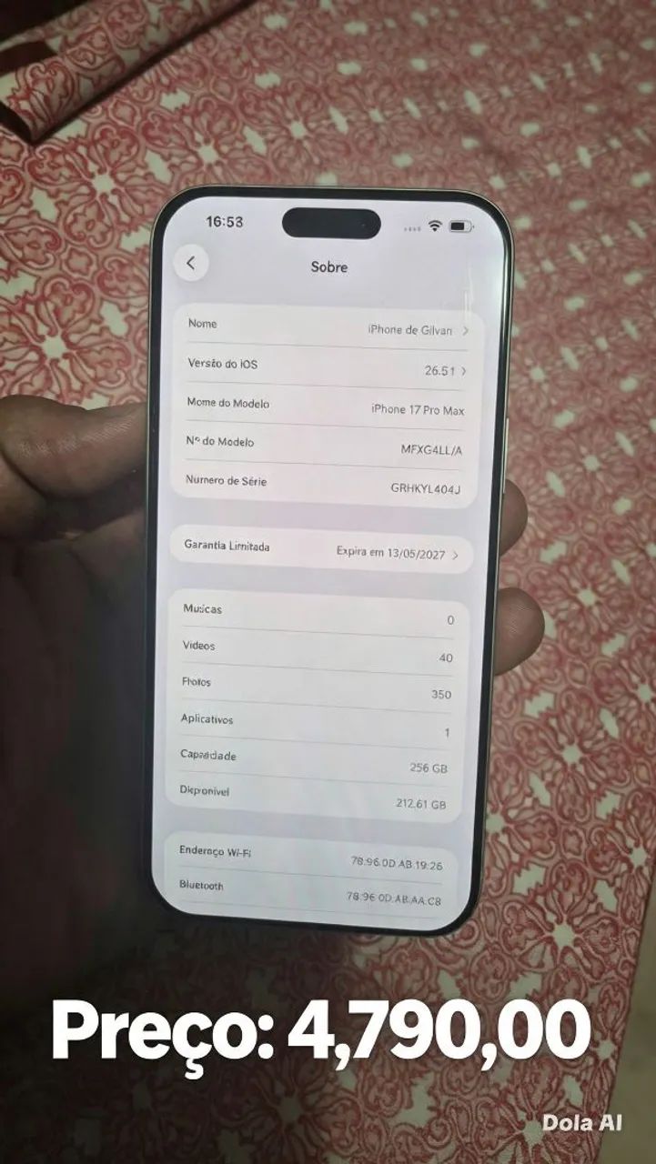 iPhone 17 PRO MAX