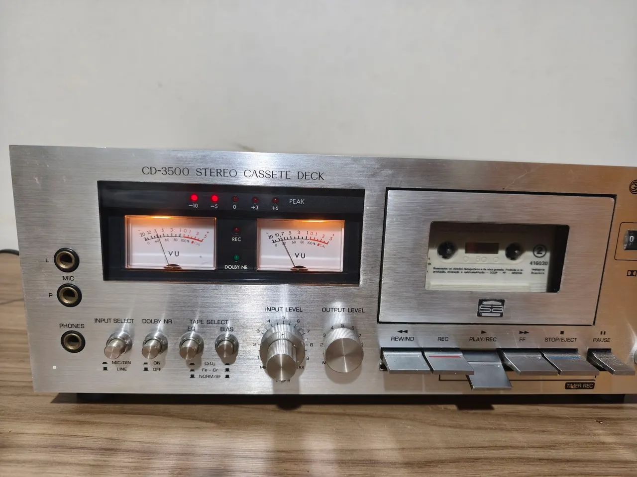 Lindo Tape Deck Gradiente CD 3500 - Foto 2