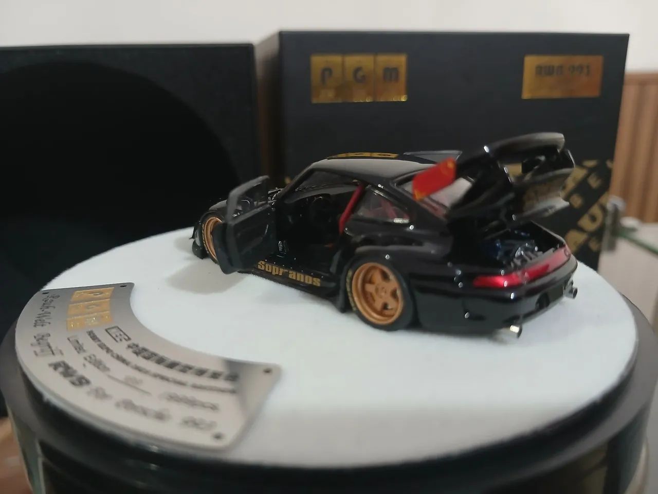miniatura colecionável Porsche 911 (993) RWB - Foto 5
