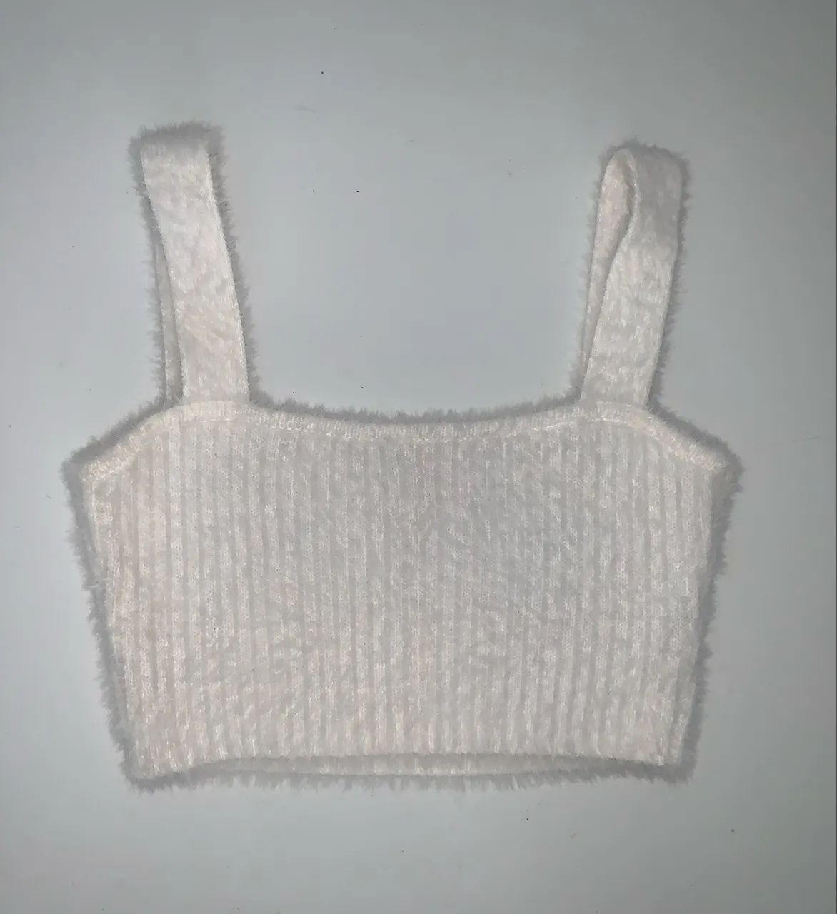 Top branco felpudo !