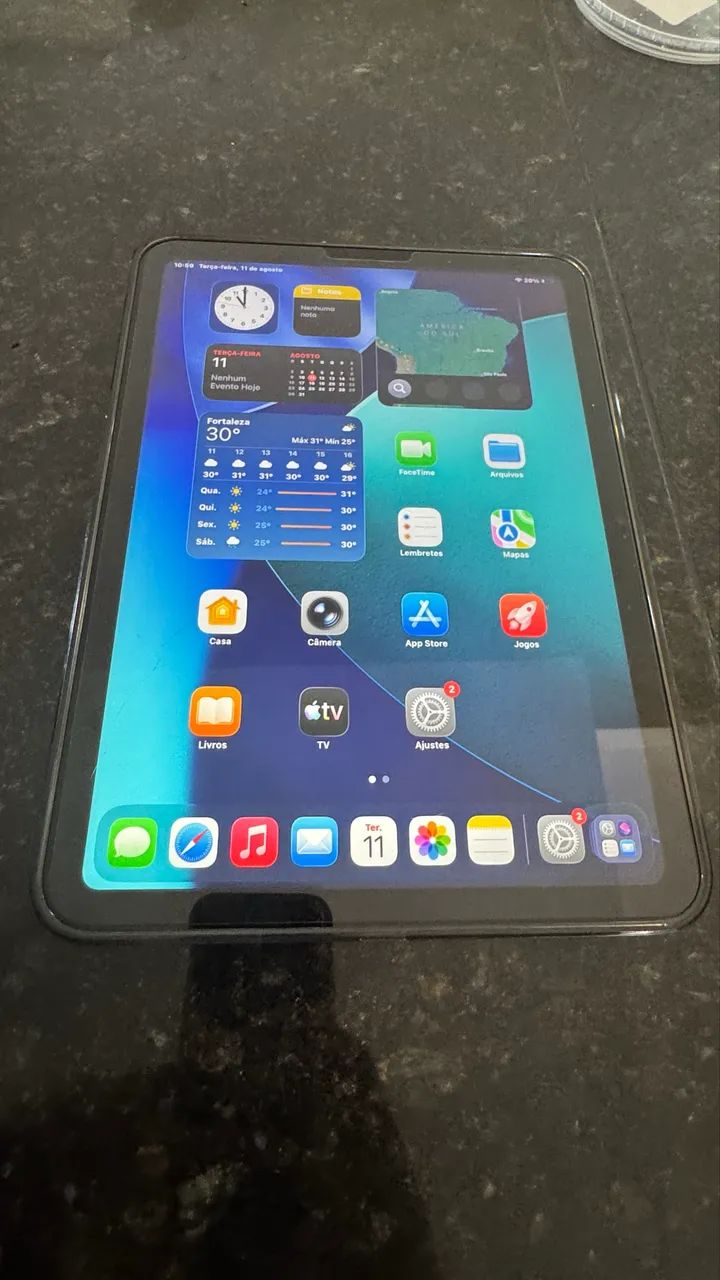 Vendo ou troco iPad 10 impecável  - Foto 4