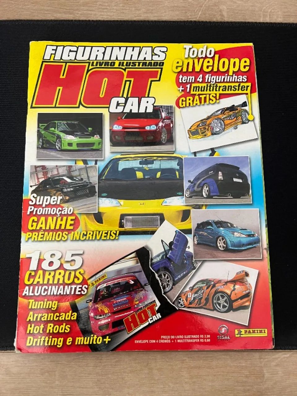Álbum Hot Car 2005 - Panini - Incompleto - Foto 2