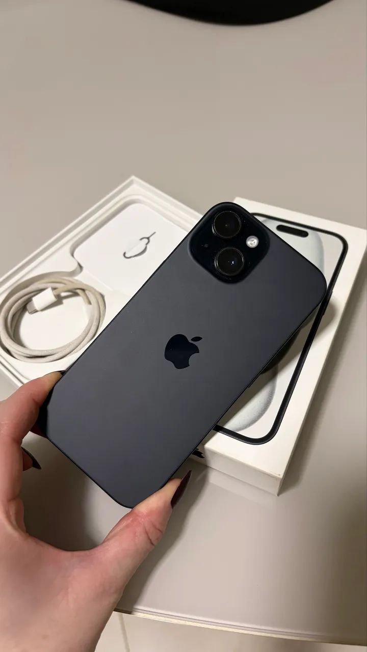 iPhone 15 128gb Preto - Impecável / Excelente estado - Foto 2