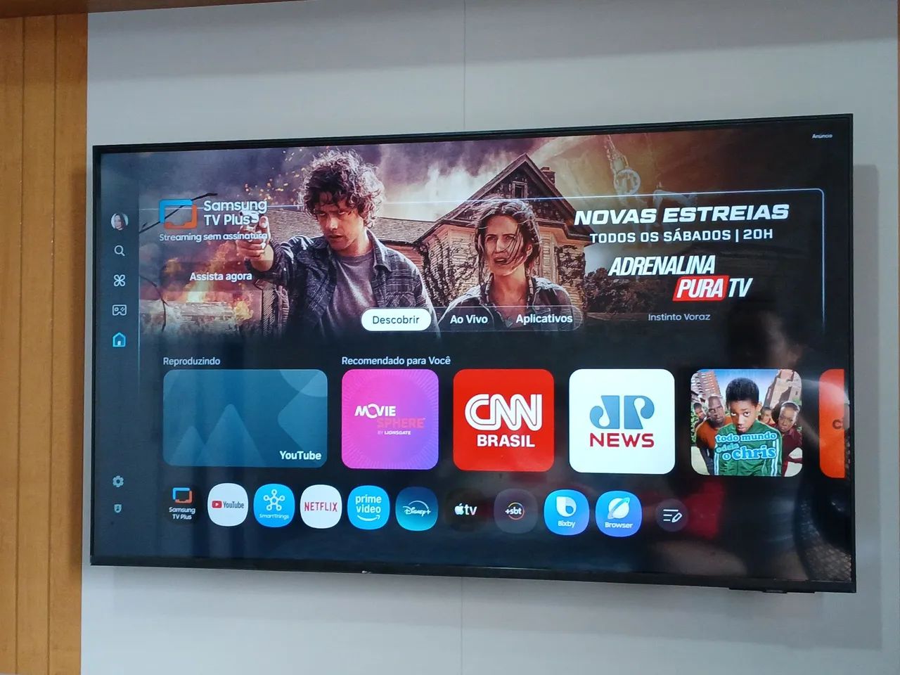 Televisão Samsung 43 Polegadas Nova 