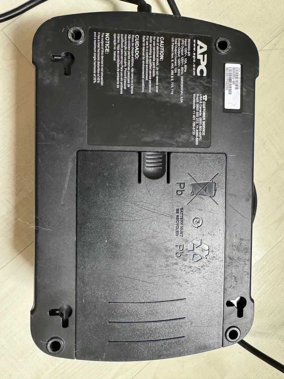 Nobreak APC Back Ups ES 600 com bateria - Foto 2