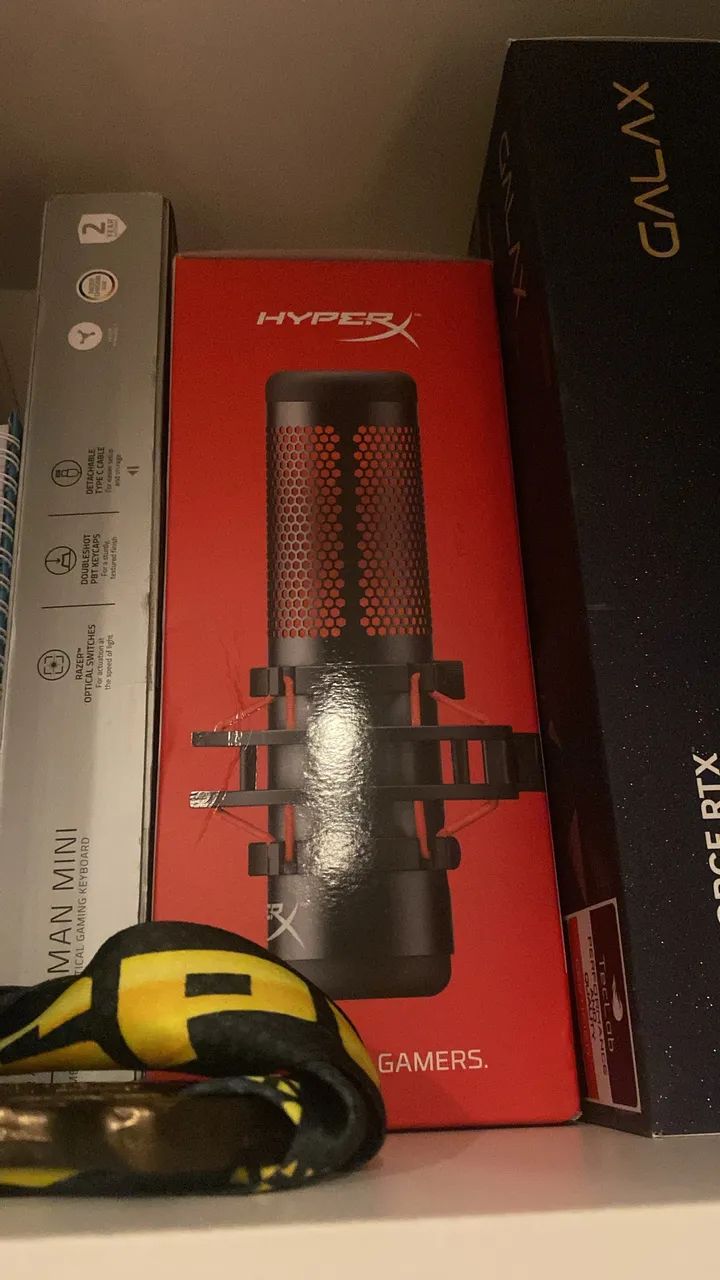 Microfone de mesa HyperX QuadCast   - Foto 2