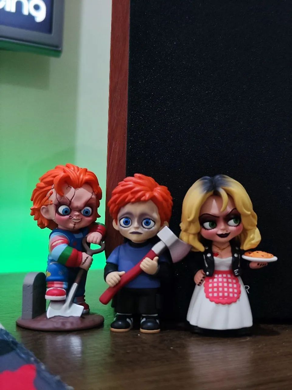 Chucky Tiffany e Glen Pop Mart Original 