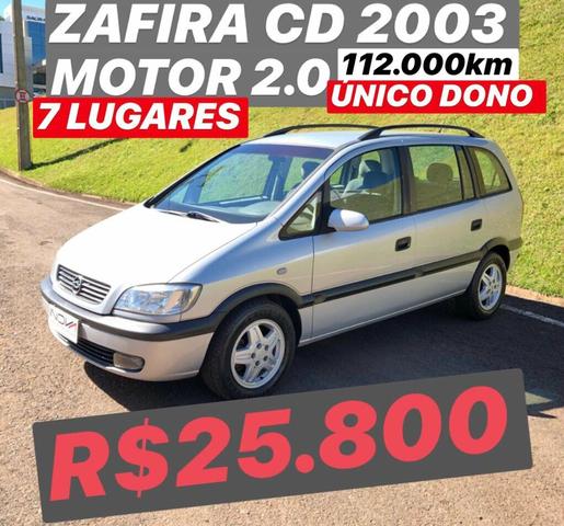 Gm zafira 2.0 8v 2003 ( unico dono )