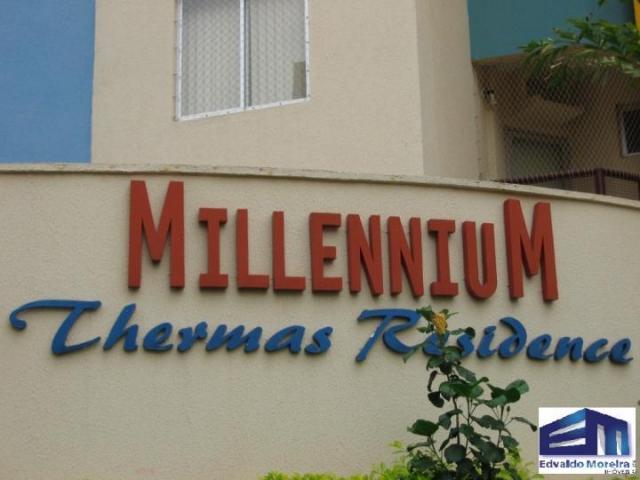 Apartamento 2 quartos para temporada em caldas novas, millenium residencial, 2 dormitórios - Foto 10