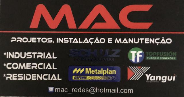 Compressores e Redes de ar comprimido em PPR Ar/água quente/fria e Gás
