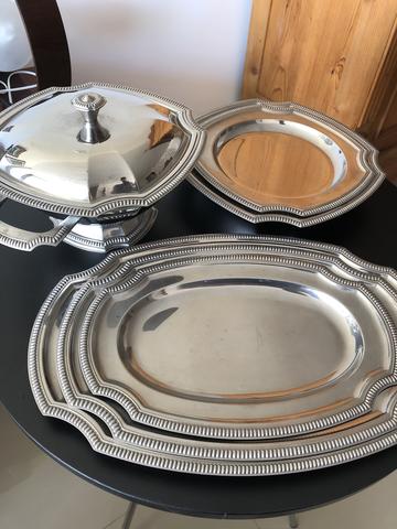 Conjunto de louças em inox 18/10