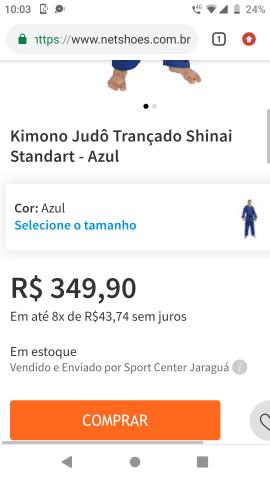 Kimono shinai trançado Judo - Foto 4