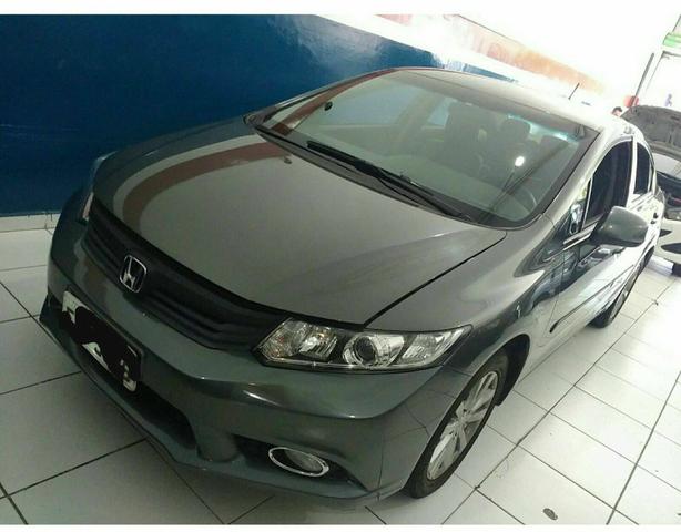 Honda Civic 12/13 Automático + Central Multimídia - Foto 9