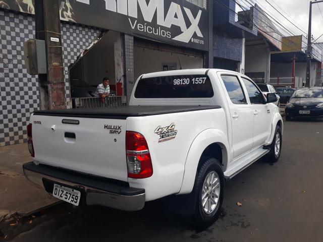 TOYOTA HILUX SRV AUT 4x4 ARO 17 !!! 2013/2013!! oportunidade - Foto 4