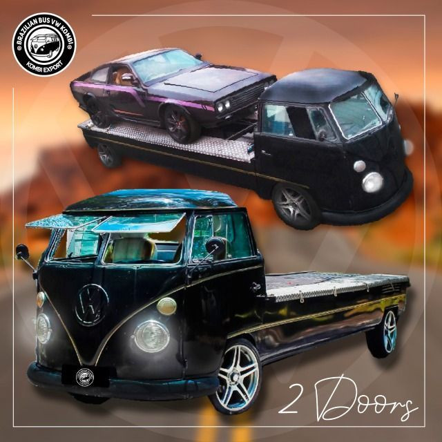 Kombi pickup plataforma - Elonged VW Bus (SGL cabinet)